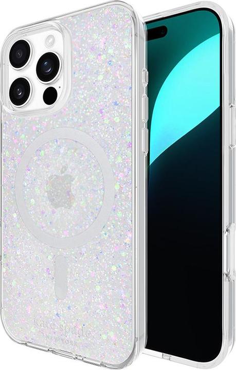 Actual product image Kate Spade Protective MagSafe - iPhone 16 Pro Max case (chunky glitter) (Apple iPhone 16 Pro Max)
