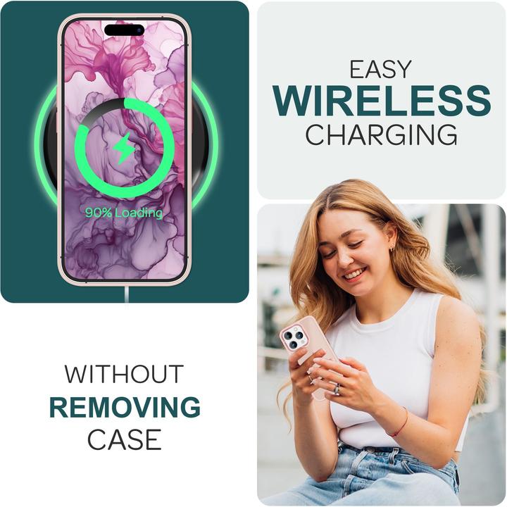 Image du produit Nalia Étui hybride Matt Transparent Frosted (Apple iPhone 15 Pro)
