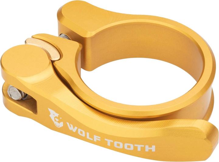 Wolf Tooth Schnellspann-Sattelklemme, 34.9mm, gold