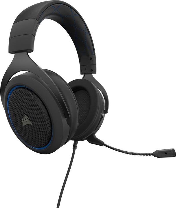 Actual product image Corsair HS50 Pro Stereo Wired Blue (Cable)