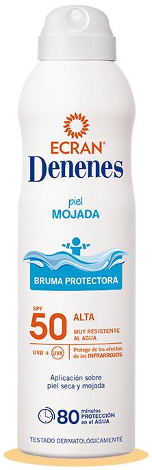 Actual product image Denenes SOL WET SKIN spray protector invisible SPF50 250 ml (Sun spray, SPF 50, 250 ml)
