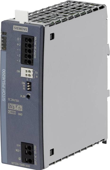 Actual product image Siemens DIN Rail Power Supply 24V 10A 240W
