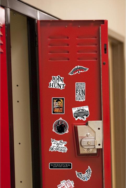 Actual product image Supernatural Deluxe Assorted Designs Stickers (Pack of 100)