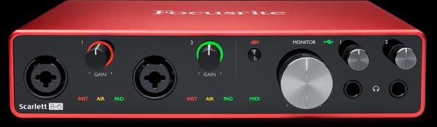 Immagine prodotto Focusrite Scarlett 8i6 3° gene (USB)