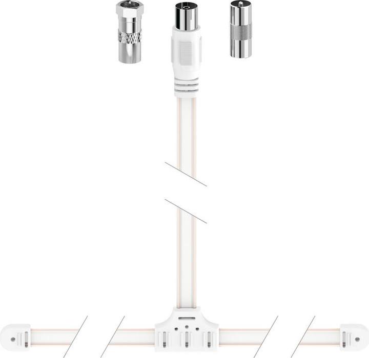 Hama Antenna di lancio DAB+, 1,75 m (Antenna, DAB/ DAB+)