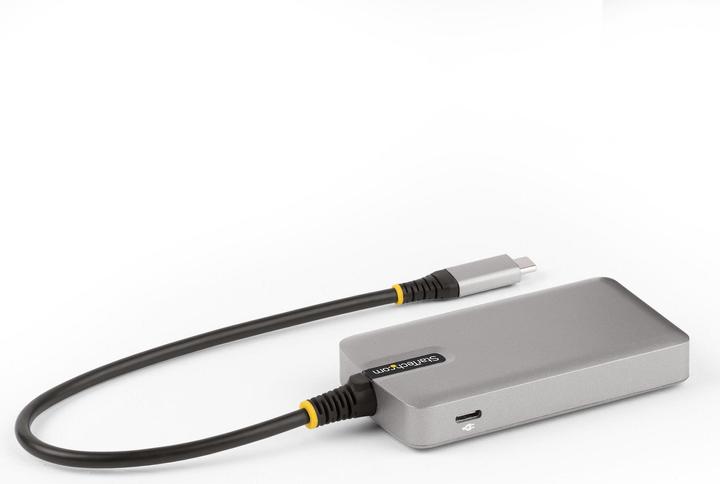 Produktbild StarTech com 4-Port USB-C Hub mit DP Alt Mode Videoausgang 4K 60Hz - USB-C auf 3x USB-A & USB-C, 100 (USB-C, 4 Ports)