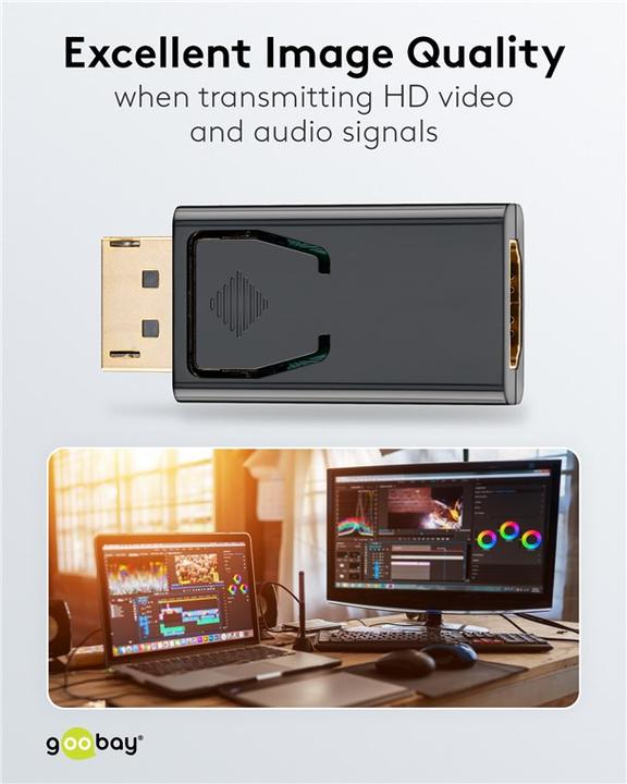 Image du produit Goobay DisplayPort zu (DP, 7.60 cm)