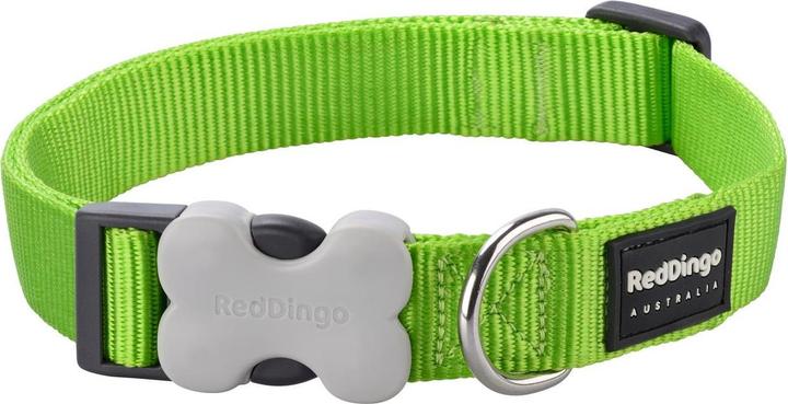 Immagine prodotto Red Dingo Collare per cani Plain Lime Green S (S, Cane, Generale)