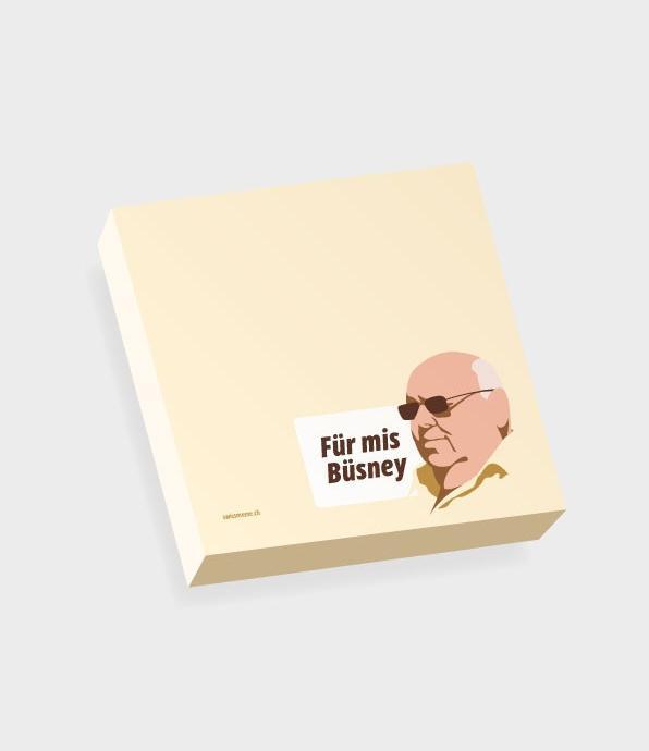 SwissMeme Büsney Haftnotizen
