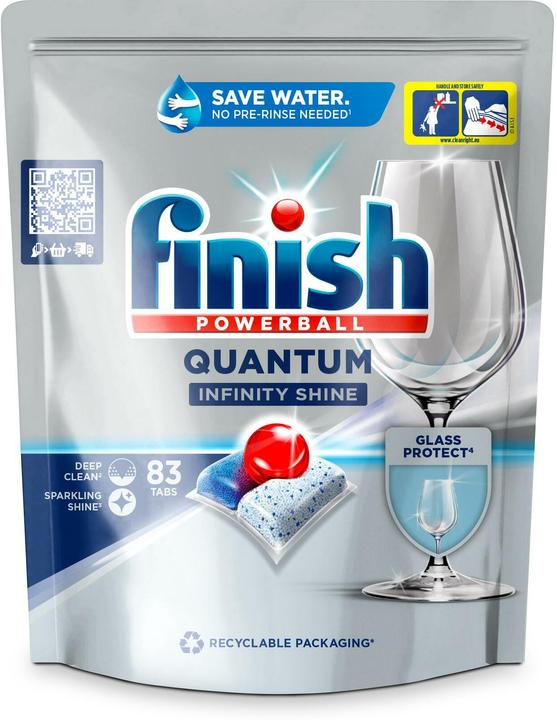 Finish Quantum Infinity Shine (Tabs, 83 Waschgänge)