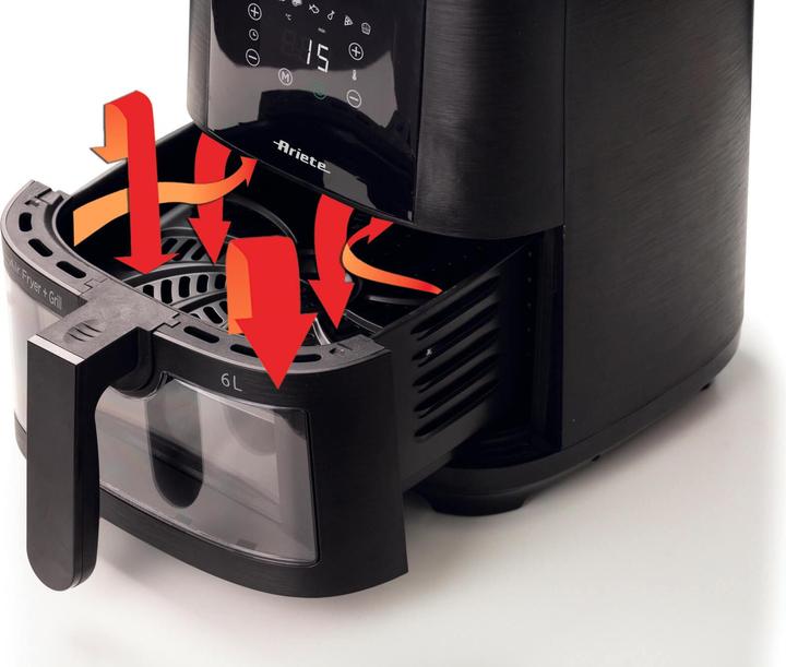 Actual product image Ariete 4626 Hot air fryer (CH plug)