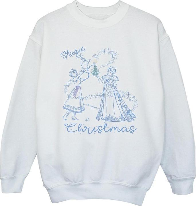 Disney Frozen Magic Christmas Sweatshirt Mädchen