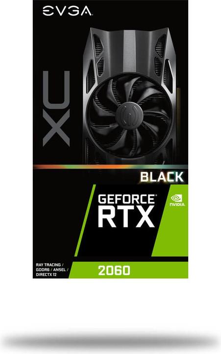 Actual product image EVGA GeForce RTX 2060 XC Black (6 GB)