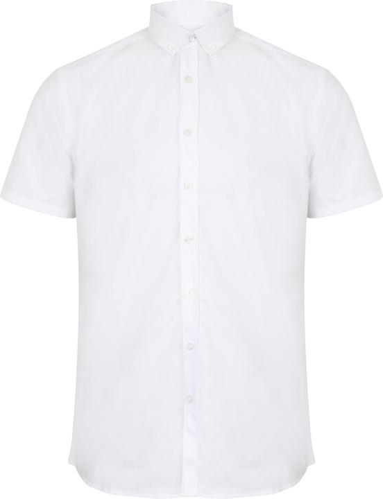 Henbury Modern Kurzarm Oxford Hemd