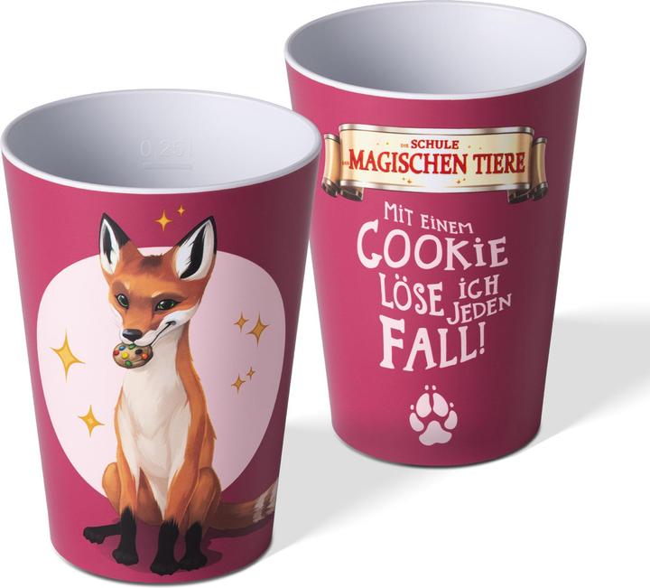 Actual product image Awave The school of magical animals - drinking cup set, 250 ml, made of rPET (0.25 l, 4 x)