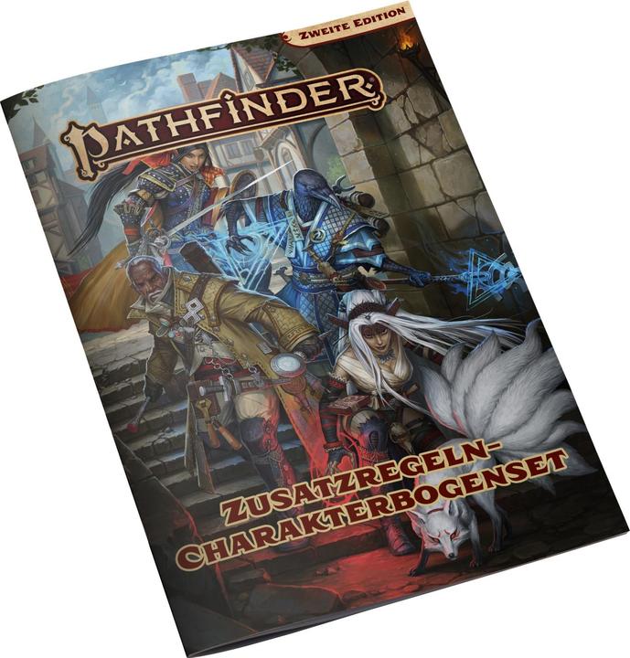 Actual product image Pathfinder 2 - Character Sheet Add-On Pack (DE edition) (German)