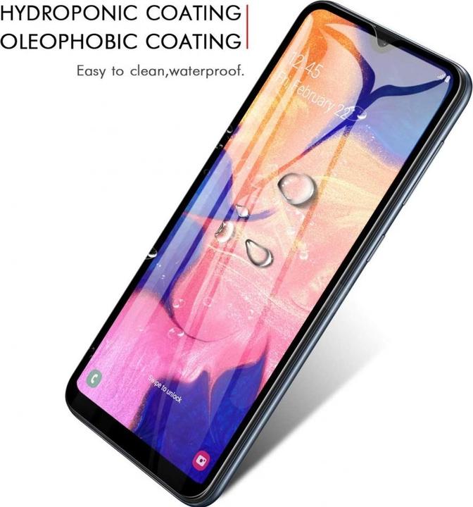 Immagine prodotto Screenguard Samsung Galaxy A10 Pellicola di vetro protettiva a schermo intero 2.5D 9H (1 Pezzo/i, Samsung Galaxy A10)