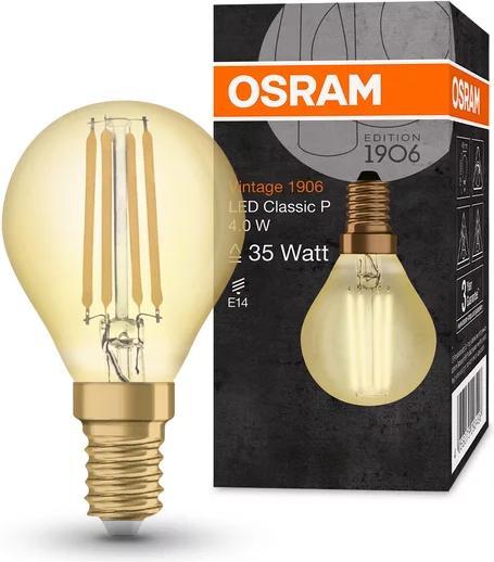 Produktbild Osram Vintage 1906 Led Classic P (E14, 4.50 W, 420 lm, 1 x, F)