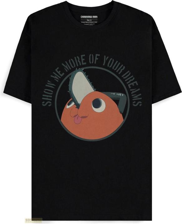Difuzed Chainsaw Man - Show Me Your Dreams Men's Short Sleeved T-shirt - L (L)