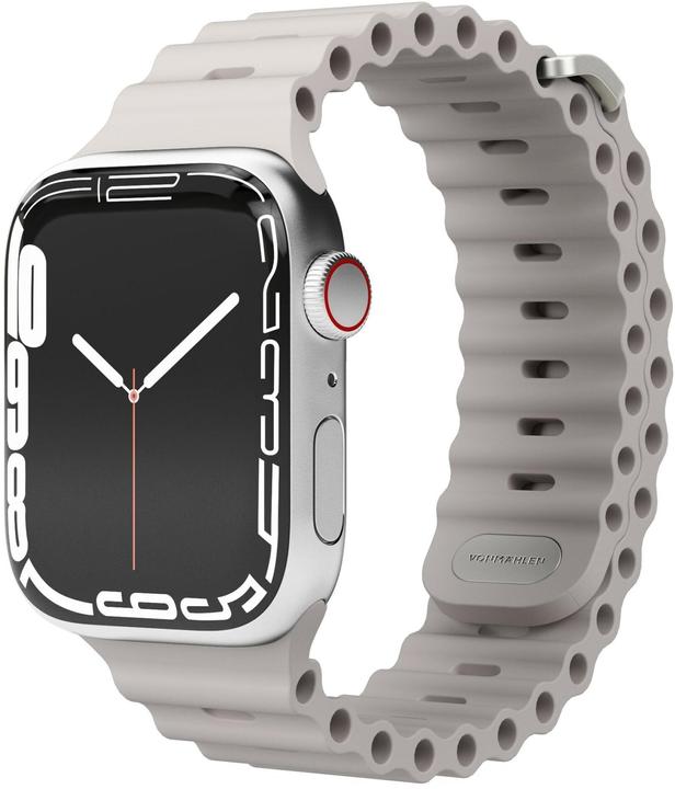 Produktbild Vonmählen Wave-Armband 2 für Apple Watch 38 40 41 mm beige (Recyceltes Silikon)