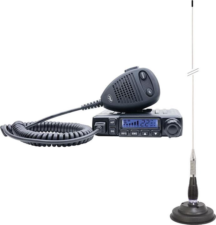 Produktbild PNI Paket Escort HP 6500 ASQ CB-Funkgerät + ML100 CB-Antenne (0.10 km)