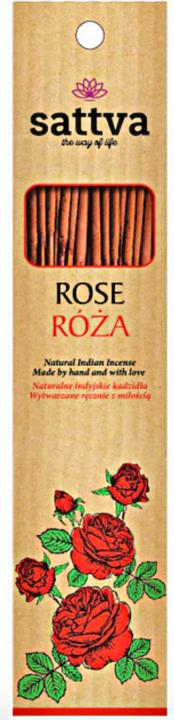 Sattva Ayurveda Sattva Natural Indian Incense Natural Indian Incense Rose 15Pcs