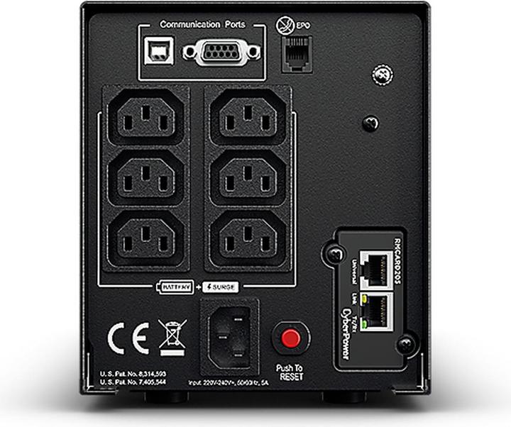Produktbild Cyberpower USV 750VA PR750ELCDN (750 VA, 675 W, Line-Interaktiv USV)