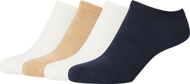 bianco sporco-blu scuro-beige