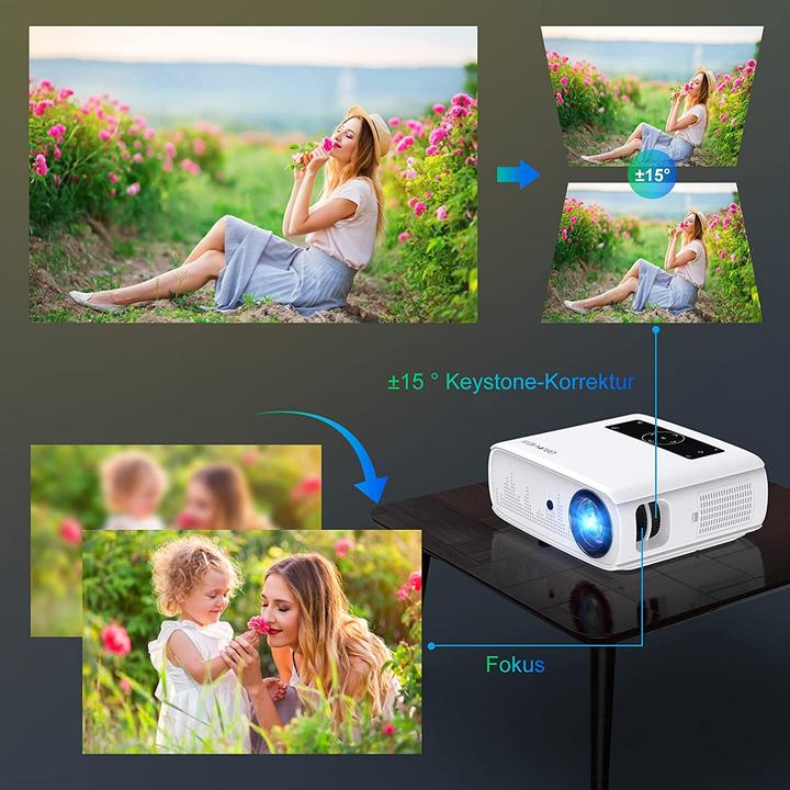 Produktbild GoView JQ818C (Full HD, 500 lm)