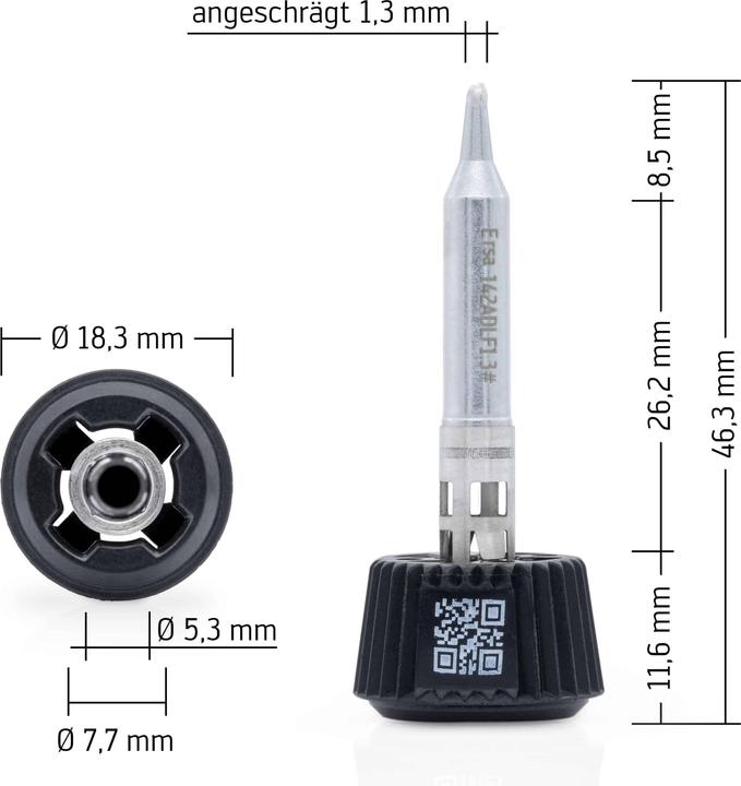 Produktbild 0142ADLF13/SB Lötspitze Spitzen-Grösse 1.30 mm Inhalt 1 St. (Lötkolben)