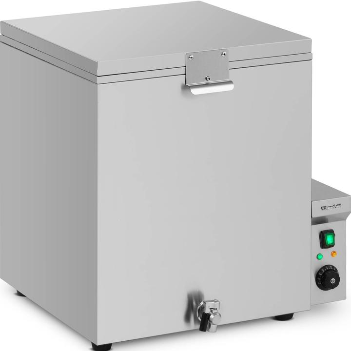 Produktbild Wiesenfield Brühkessel für Geflügel Brühautomat Brühmaschine 7 - 8 Hühner Edelstahl 3.000 W (120 l)