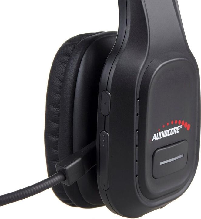 Immagine prodotto Audiocore 74452 Cuffie Bluetooth Microfono antirumore Call CenterGoogle Si (ANC, 32 h, Senza fili)