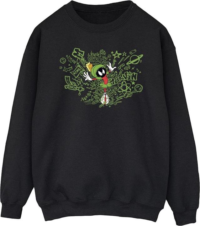 Looney Tunes ACME Doodles Marvin Martian Sweatshirt (M)