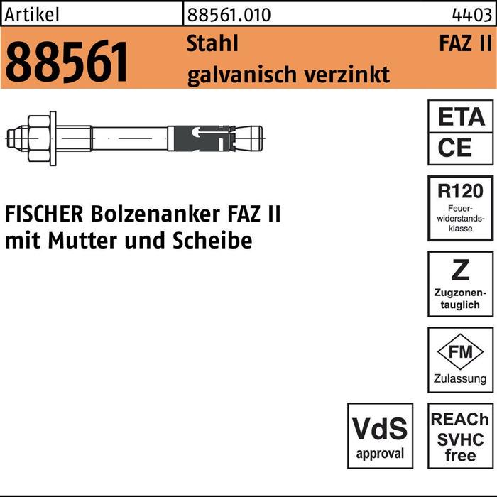 Actual product image Fischer Anchor bolt (25 pcs.)