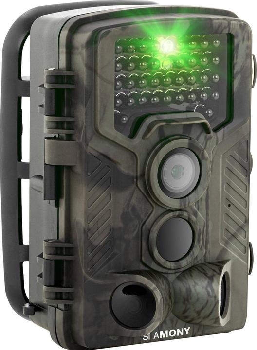 Produktbild Stamony Wildkamera Fotofalle Überwachungskamera 8MP Full HD 42 IR-LEDs 20m 0,3s