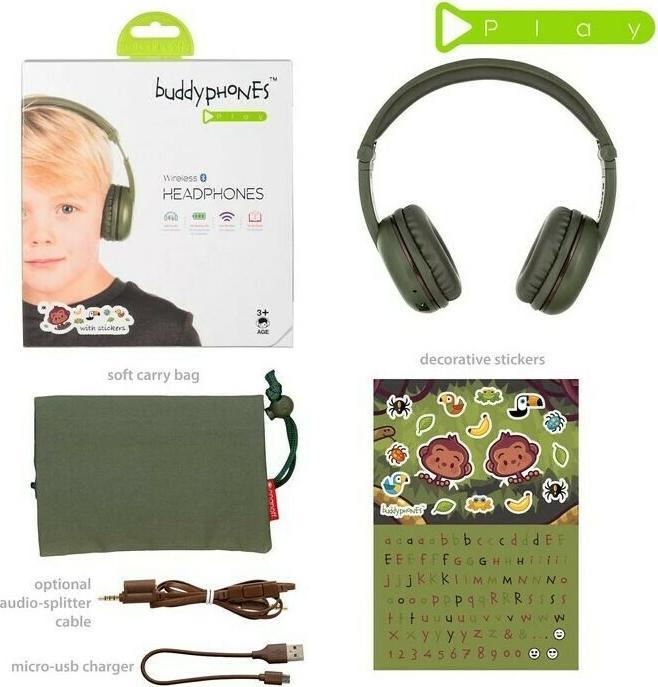 Immagine prodotto Buddyphones Gioca con le cuffie per bambini