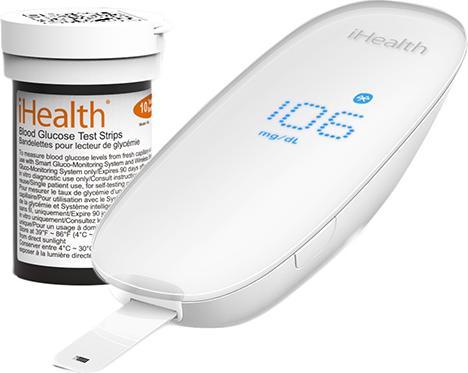 Image du produit iHealth Système de glucosurveillance intelligent sans fil (Glucomètre)