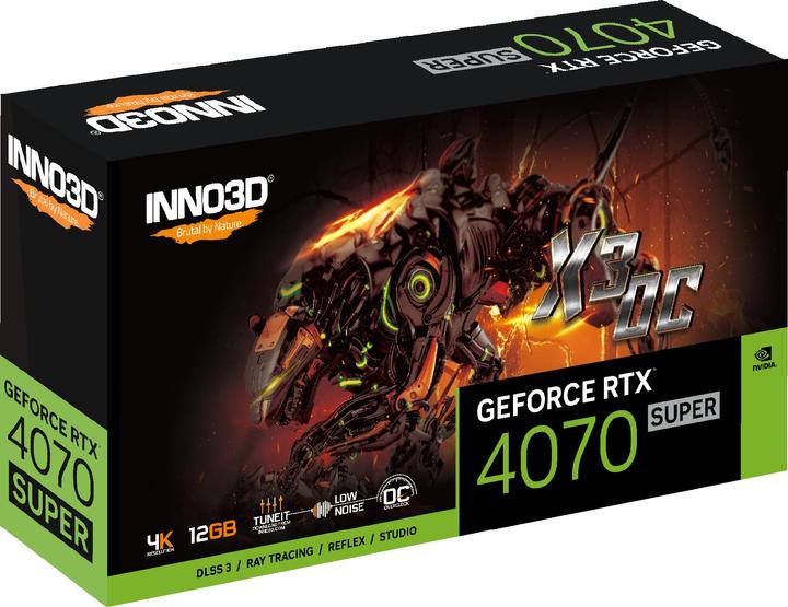 Produktbild Inno3D GeForce RTX 4070 SUPER Twin X3 OC (12 GB)