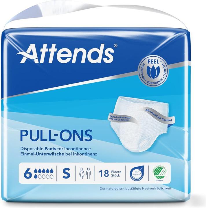 Attends Pull Ons 6 Pant (18 x, Mini)
