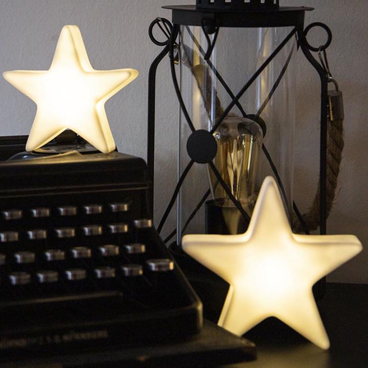 Actual product image 8 seasons design Motif light LED Shining Star Micro XS 9 cm, White (110 lm)