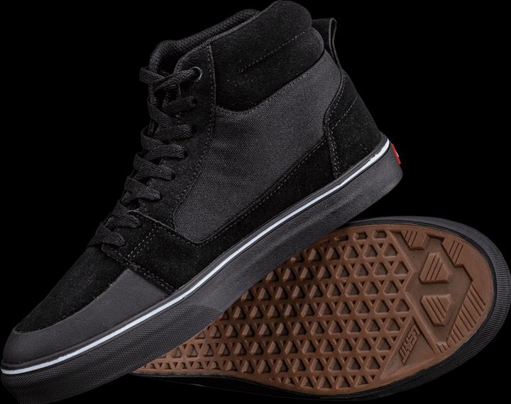 Actual product image Leatt Shoe Flat 1.0 Hi - Black (38.5, 39.5, 40.5, 41.5, 42.5, 43.5, 44.5, 45.5, 46.5, 47.5, 48.5)