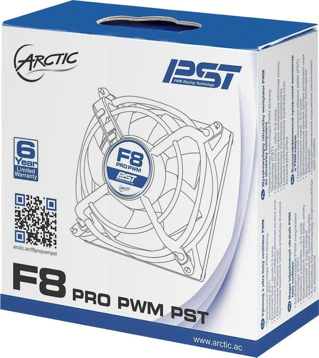 Produktbild Arctic F8 Pro PWM PST (80 mm, 1 x)
