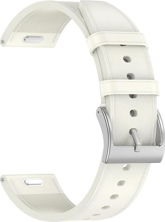 Immagine prodotto Techsuit - Watchband 20mm (W073) - Samsung Galaxy Watch4 40mm - White (Pelle di poliuretano)