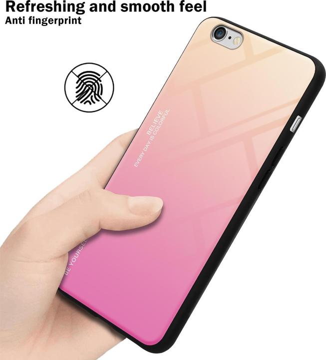 Immagine prodotto Cadorabo Copertura in vetro TPU 2 colori (Apple iPhone 6)