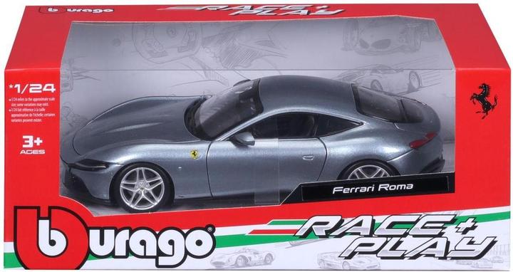 Actual product image Bburago Ferrari Roma 1/24 grey