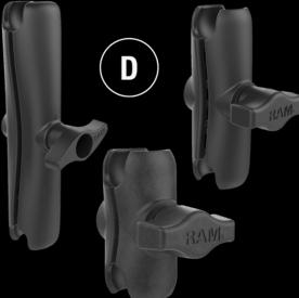 Produktbild RAM Mounts Socket Arm: Unpkd Ram