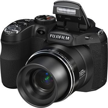 Fujifilm FinePix S2950, 14MP, 18x zoom, HD movies, black