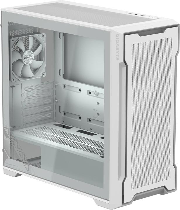 Image du produit Gigabyte CASE MIDITOWER ATX W/O PSU/GB-C102GI WHITE (Mini-ATX)