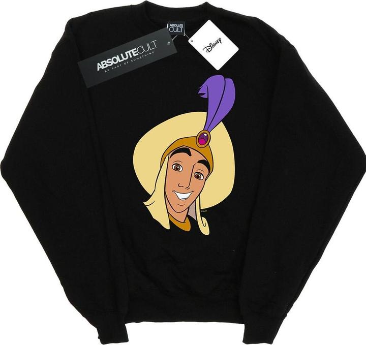 Disney Aladdin Prince Ali Face Sweatshirt (XL)