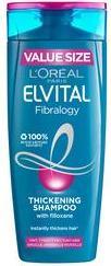 Actual product image L'Oréal Paris - Elvital Fibralogy Thickening Shampoo 400 ml